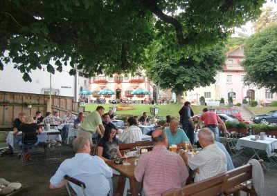 Biergarten in Neubeuern